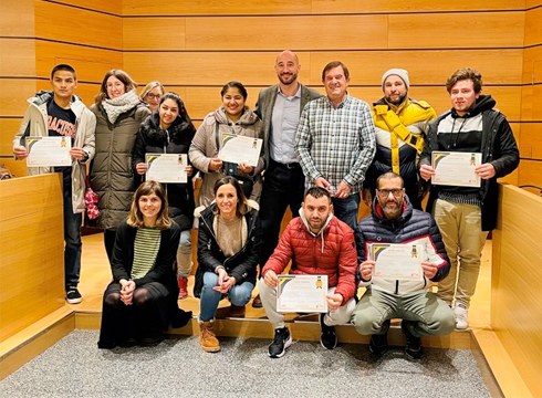 Euskara ikasteagatik diplomak jaso dituzte