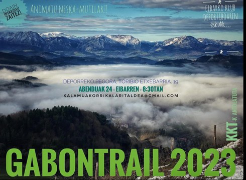 Domeka goizean Gabontrailak 9. edizioa beteko du, Santa Kurutzetik Kalamuara igota