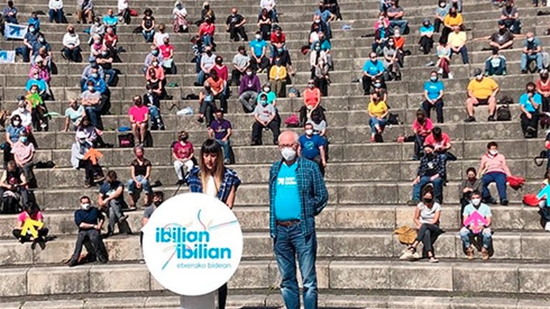 Domekako bizikleta martxarekin hasiko da Sareren "Ibilian-ibilian, etxerako bidean" dinamika