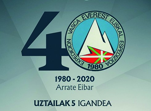 Domekan Everestera igo zen Euskal Espedizioa omenduko dute Arraten