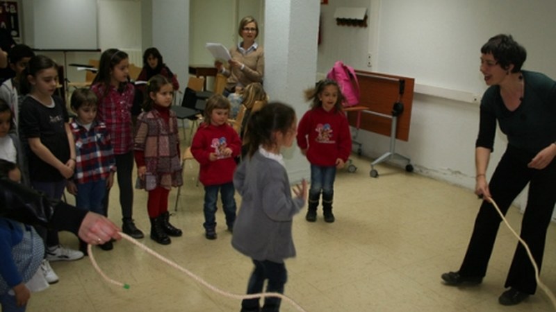 Ederto ibili dira kantu-jolas tailerrean