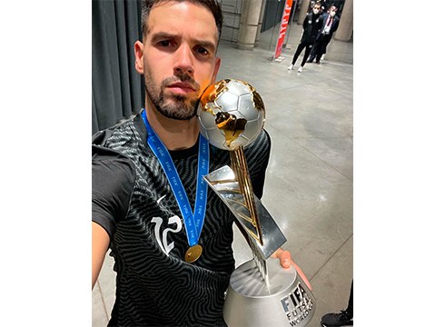 Edu Sousa eibartarrak areto futboleko Munduko Txapelketa irabazi du Portugalekin