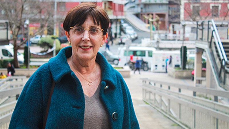 Edurne Zenarruzabeitia: “Sanblasko opilak banatzeko ohitura polita da”