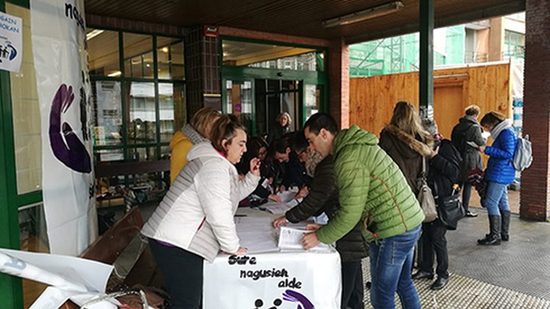 Egogain Gerontologia Zentrukoek mobilizazio gehiago deitu dituzte aste honetarako