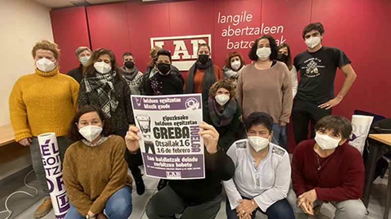 Eguaztenean greba egingo dute Gipuzkoako zaharren egoitzetan
