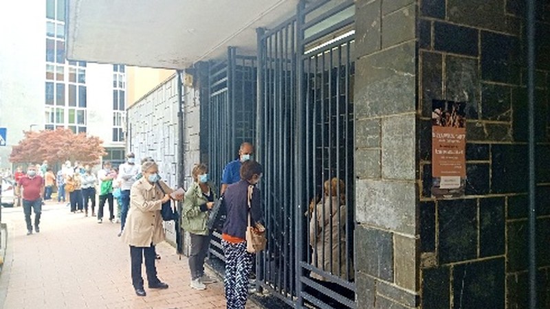 Eguerdiko datuen arabera parte hartzea %14koa zen bataz beste