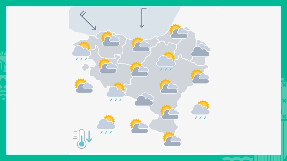 Eguna oso hodeitsu hasiko da, baina arratsaldean ostarteak zabalduko dira