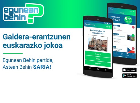 Egunean Behin lehiaketaren denboraldi berria hasi da gaur