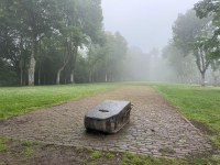 Eguraldi lainotuari egin zioten aurre Deporrekoek Iradier-ekin egindako senidetze egunean