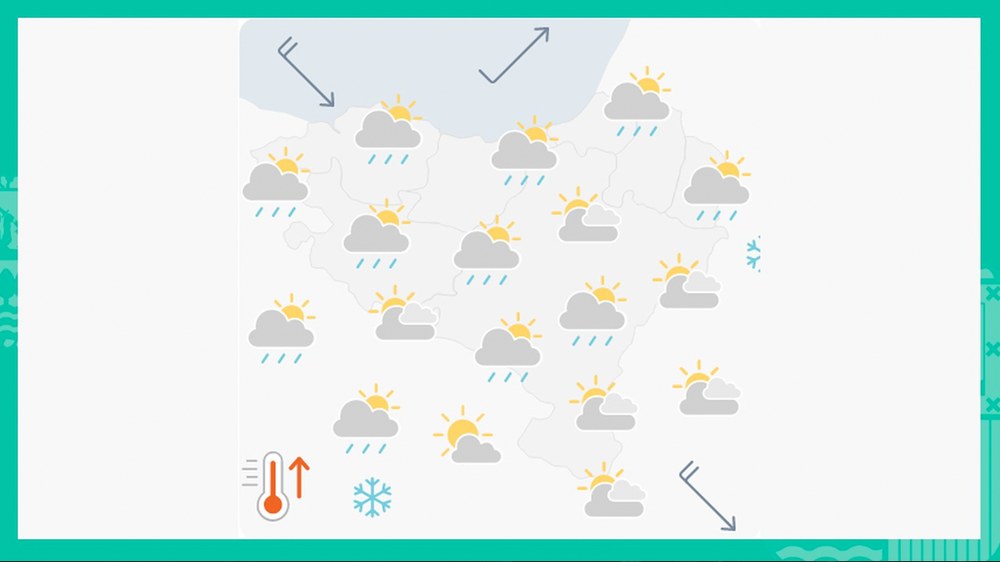 EGURALDIA | Argitsuago egongo da gaur