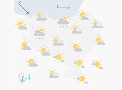 EGURALDIA | Arratsaldean argitzera joko du