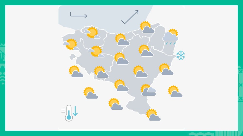 EGURALDIA | Arratsaldean atertzera joko du