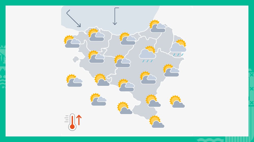 EGURALDIA | Arratsaldean atertzera joko du