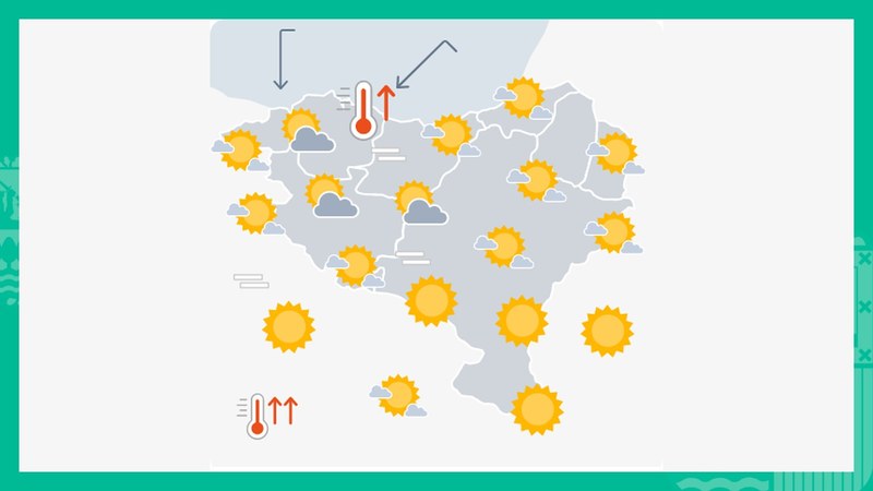 EGURALDIA | Arratsaldean eguzkia nagusituko da