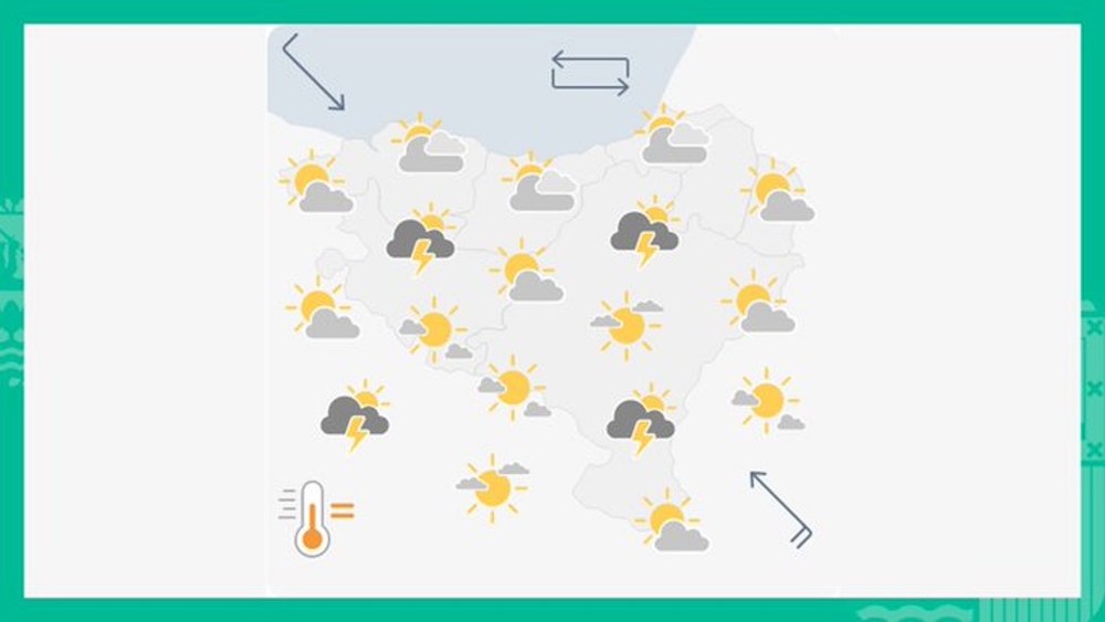 EGURALDIA | Arratsaldean lainotu egingo du