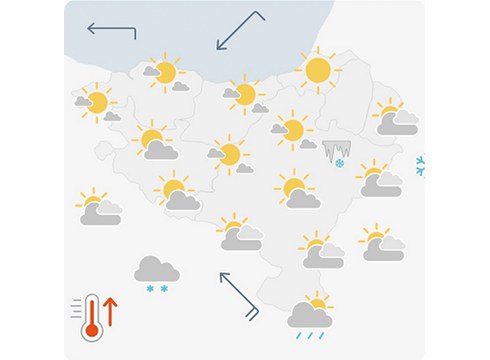 EGURALDIA | Arratsaldean ostarteak zabalduko dira