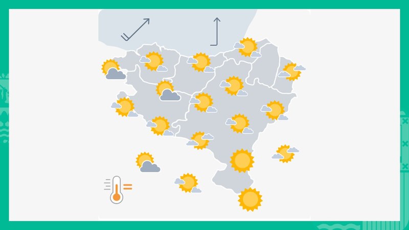 EGURALDIA | Arratsaldetik aurrera euritara jo dezake
