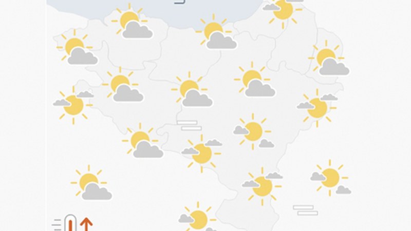 EGURALDIA | Asteburu eguzkitsuaren aurrean