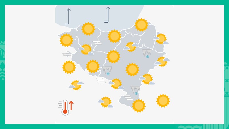 EGURALDIA | Astelehen eguzkitsua egingo du