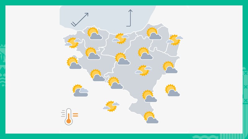 EGURALDIA | Astelehen hodeitsua izango dugu