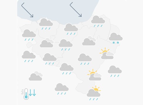 EGURALDIA | Atertu egingo du arratsaldean