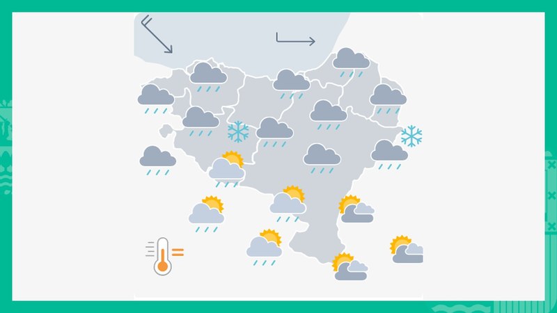EGURALDIA | Azken orduetan trumoi-ekaitzak jo eta txingorra egin dezake