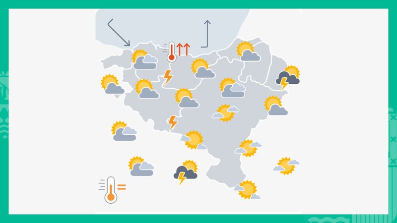 EGURALDIA | Beroak zaparradei lagako die lekua