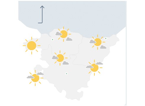 EGURALDIA | Eguazten eguzkitsua izango dugu