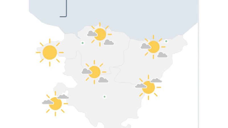 EGURALDIA | Eguazten eguzkitsua izango dugu