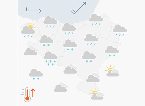 EGURALDIA | Egun euritsua dugu aurretik