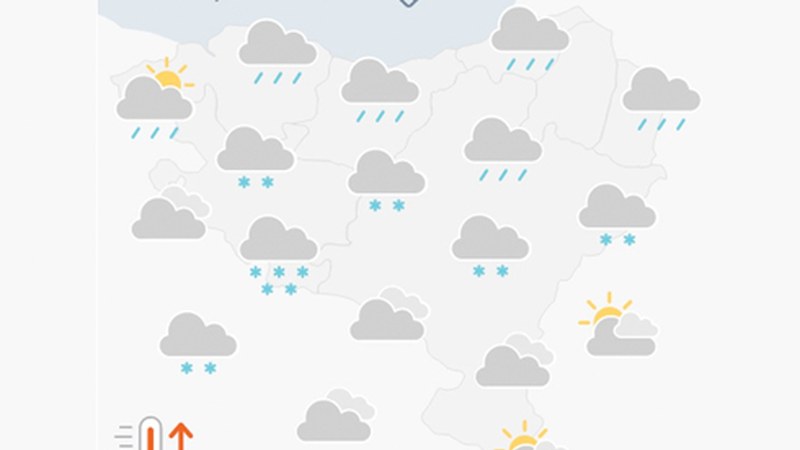 EGURALDIA | Egun euritsua dugu aurretik