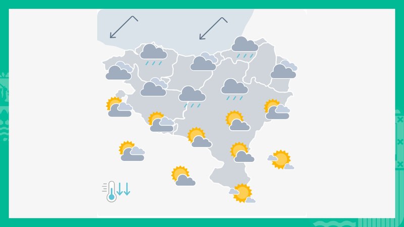 EGURALDIA | Egun hodeitsu eta euritsua