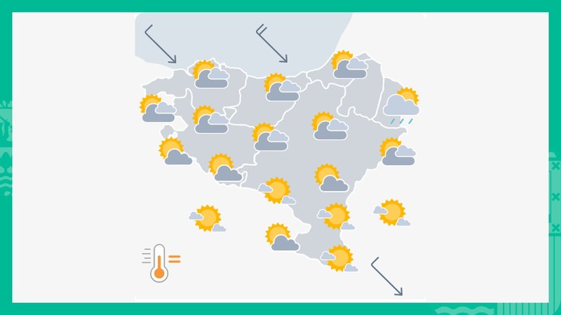 EGURALDIA | Egun nahiko garbia izango dugu