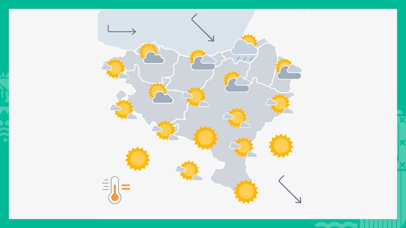 EGURALDIA | Eguraldi nahasia udazkeneko lehen egunetan
