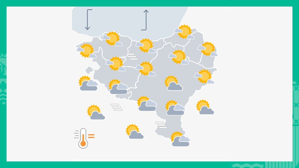 EGURALDIA | Eguzkia izango da jaun eta jabe