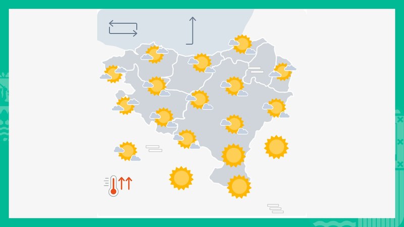 EGURALDIA | Eguzkia nagusitzen joango da