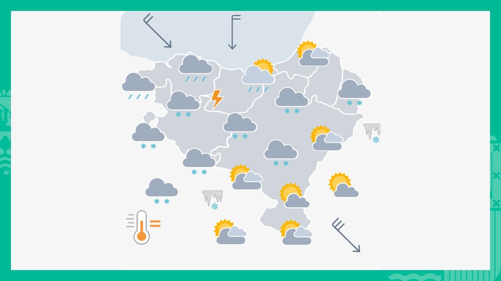 EGURALDIA | Elur-kota 200-400 m ingurura egongo da