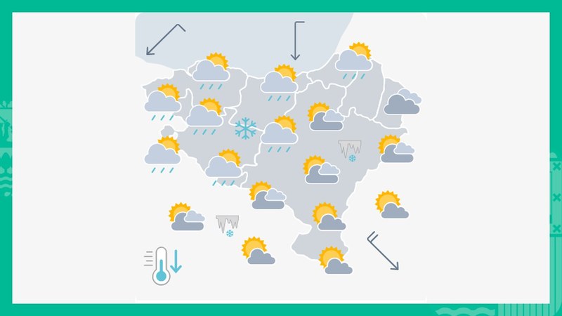 EGURALDIA | Elur-kota 600-800 m artean kokatuko da