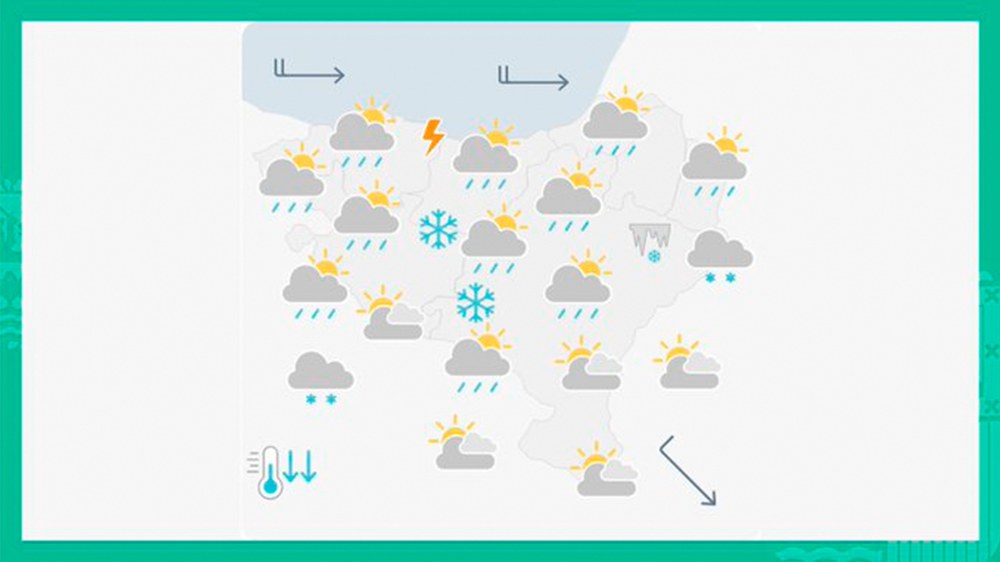 EGURALDIA | Elur-kota 800 metro inguruan egongo da