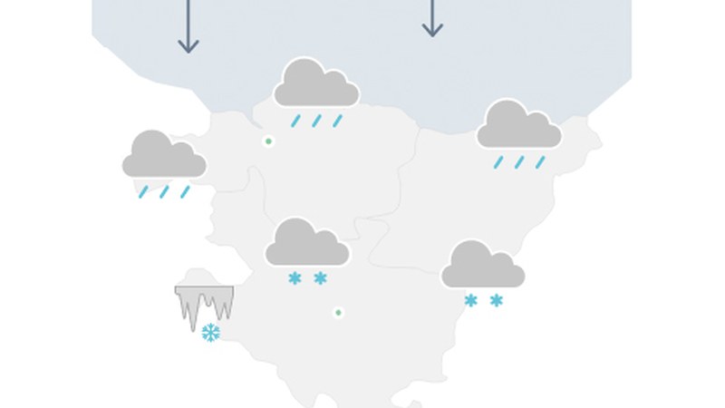 EGURALDIA | Elur-kota pixka bat igoko da