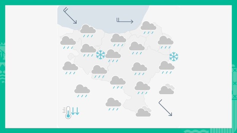 EGURALDIA | Euria barra-barra arratsaldean