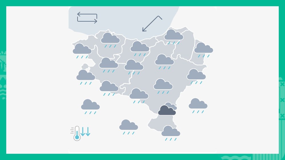 EGURALDIA | Euria egingo du etengabe