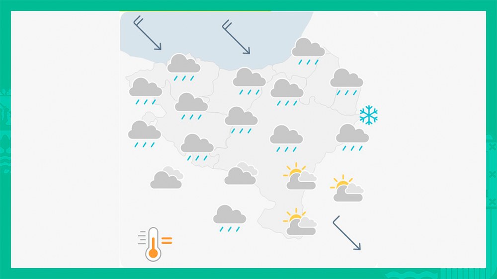 EGURALDIA | Euria egingo du etengabe