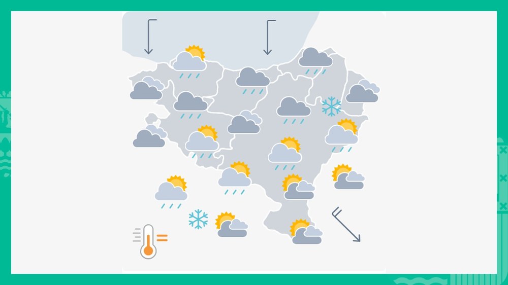 EGURALDIA | Euria nagusi barixaku osoan zehar