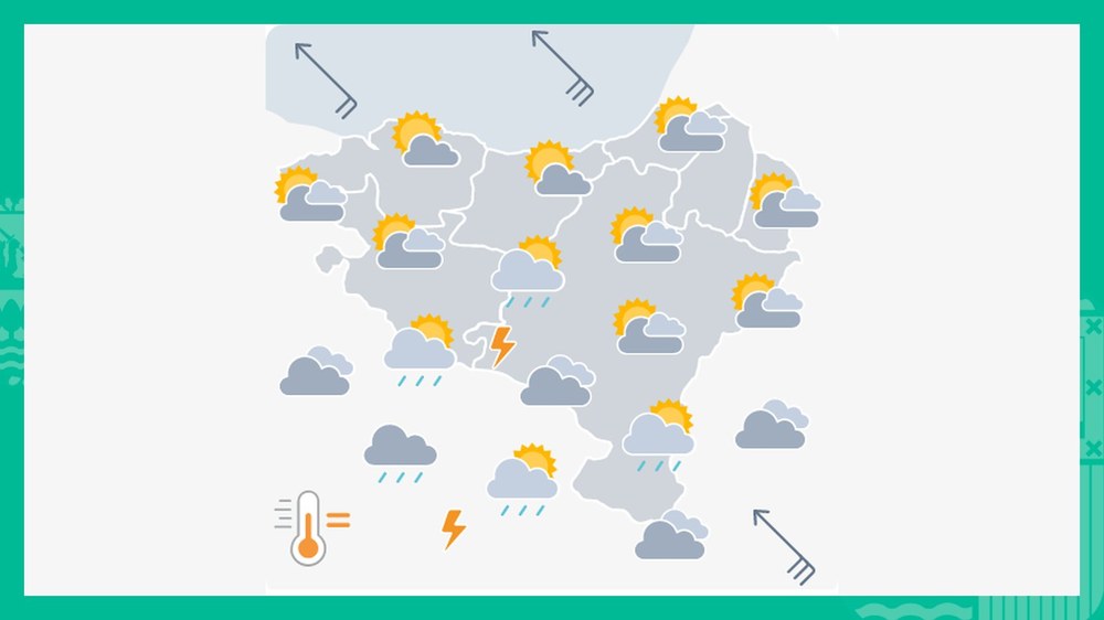 EGURALDIA | Gauean zaparrada batzuk botako ditu