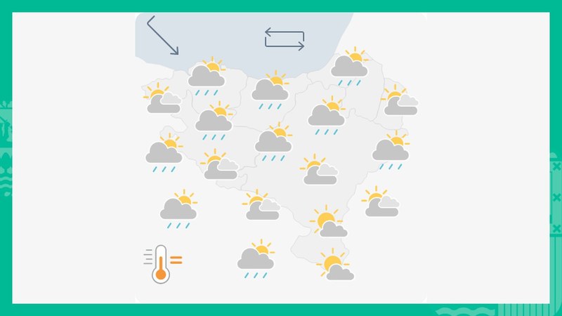 EGURALDIA | Gaur ere arratsaldetik aurrera nahastuko da eguna