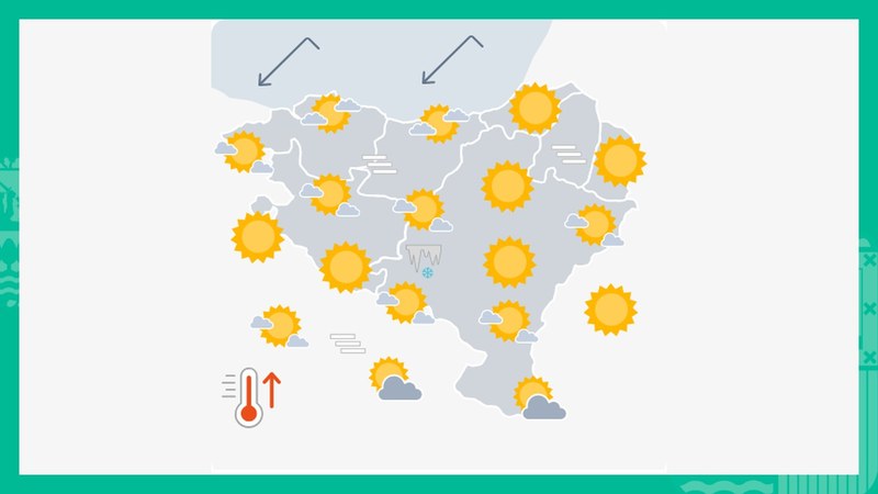 EGURALDIA | Giro eguzkitsu eta freskoarekin jarraituko dugu