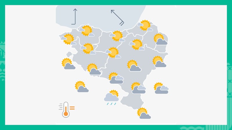 EGURALDIA | Giro eguzkitsua aste euritsuaren aurretik