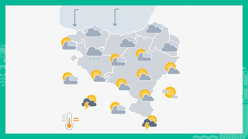 EGURALDIA | Goiz hodeitsuaren ondoren, ostarteak zabalduko dira