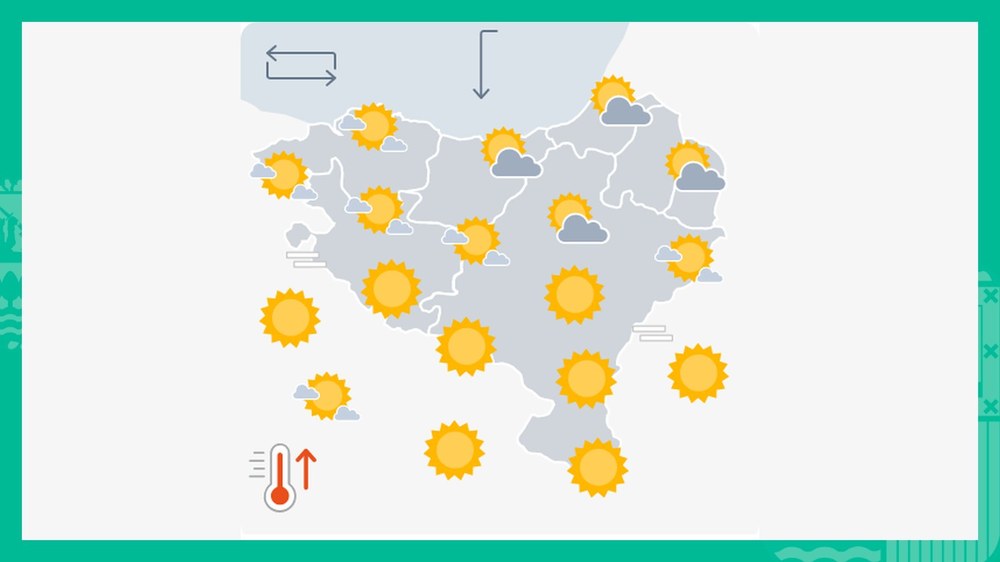 EGURALDIA | Goiza lainotsu hasi arren, eguzkia nagusituko da